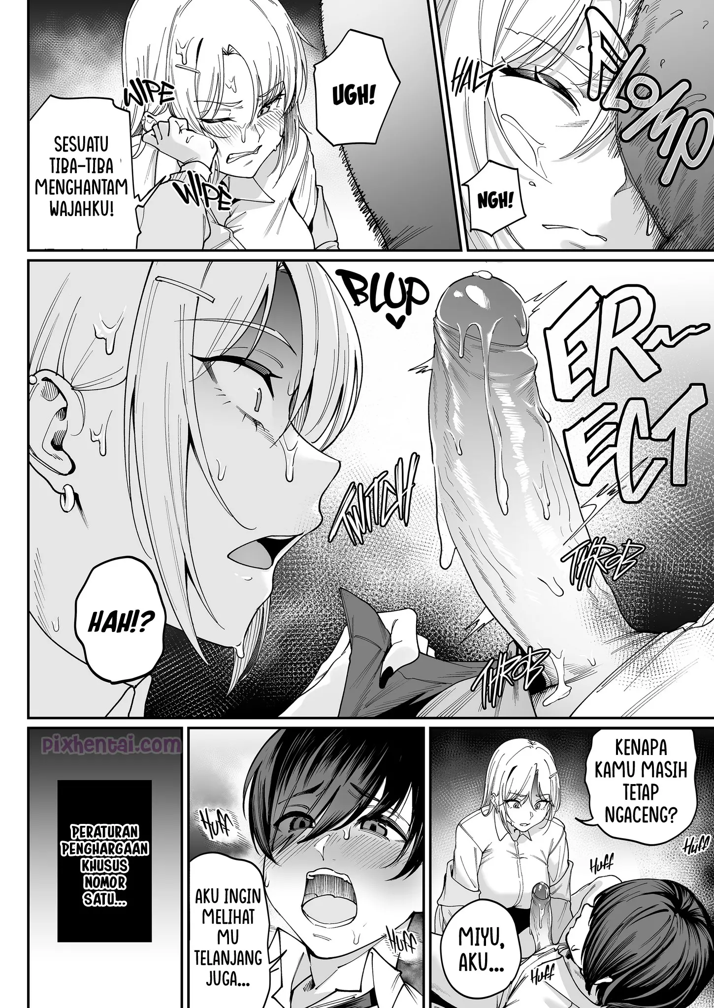 Komik hentai xxx manga sex bokep Now That Im a Special Treatment Student Ill Choose the Ill natured Gyaru Umezu san Who Always Puts Her Ass on My Desk 15